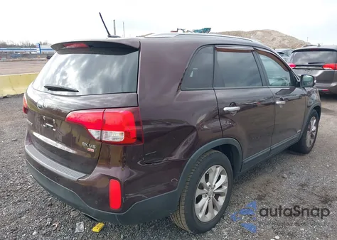 2014 Kia Sorento Ex V6 из США, поврежденный, VIN 5XYKUDA7XEG430555